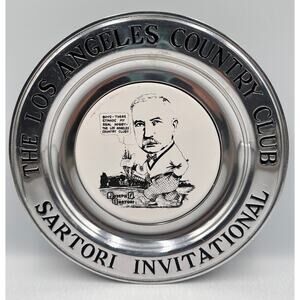 The Los Angeles Country Club Wilton Pewter Plate Sartori Invitational Golf